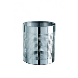 Corbeille &agrave; papier en inox