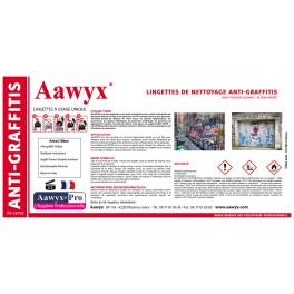 Lingettes Anti-Graffiti