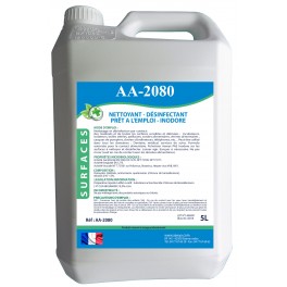 Nettoyant D&eacute;sinfectant PAE Inodore - Bidon 5L