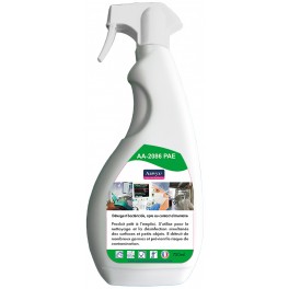 6 Sprays Nettoyant D&eacute;sinfectant Bact&eacute;ricide Virucide 750 ml EN 14476 Contact alimentaire