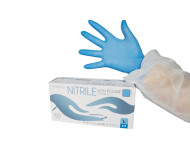 Gants en nitrile non poudrés toutes normes haut grade de qualité par 1000